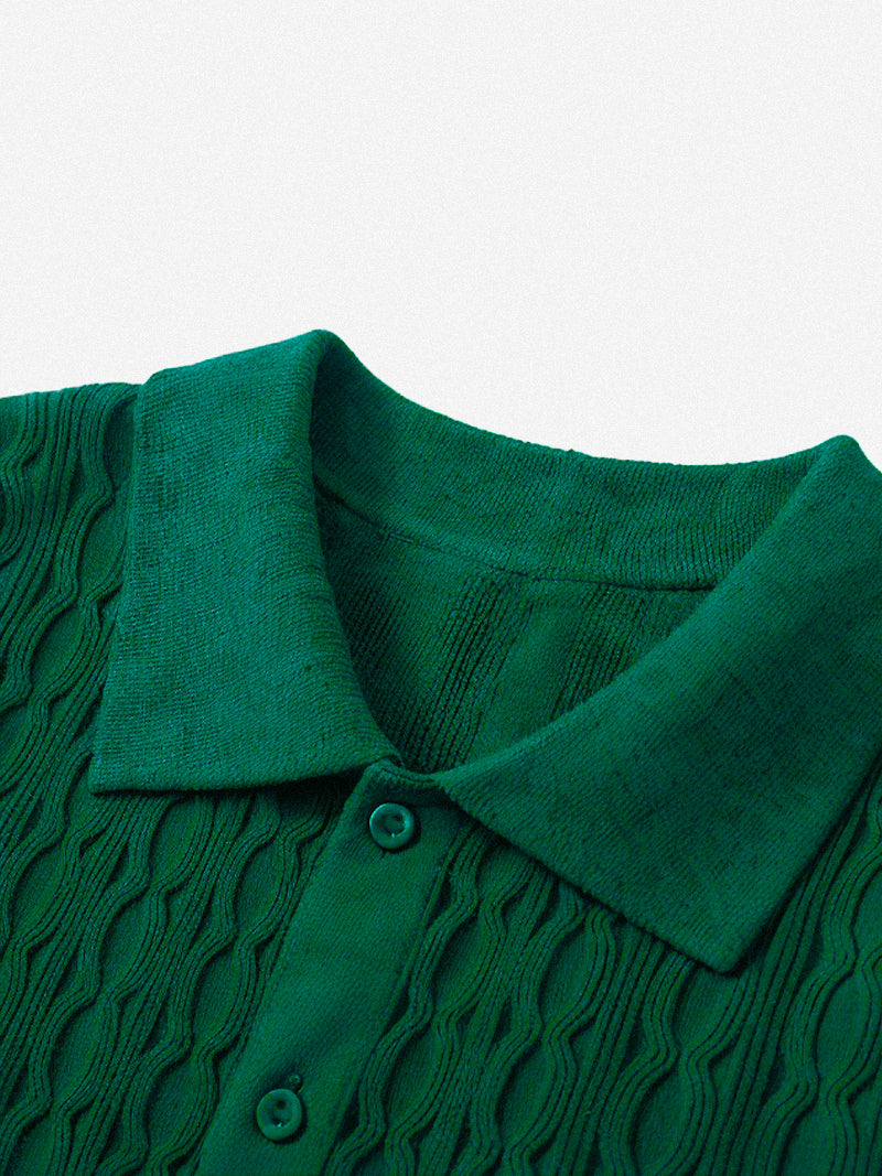 Darel Knit Shirt Dark Green