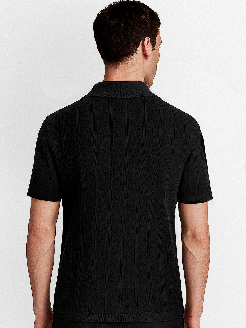 Darel Knit Shirt Black