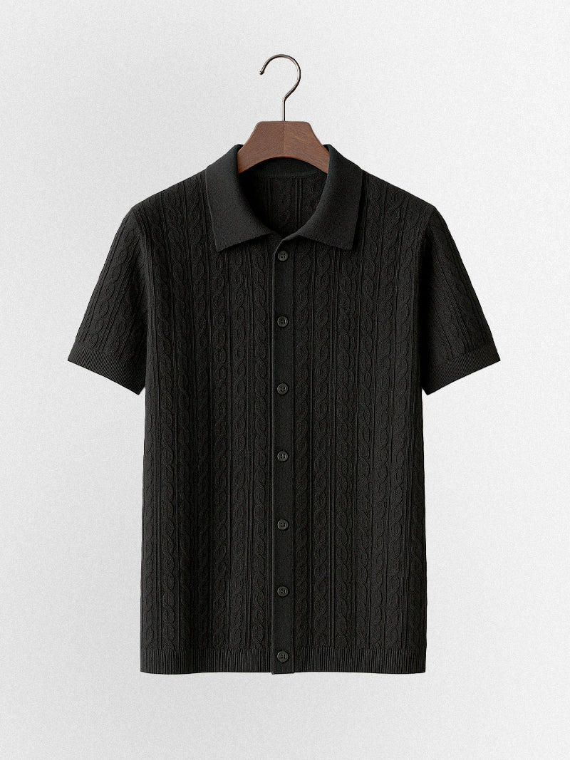 Darel Knit Shirt Black