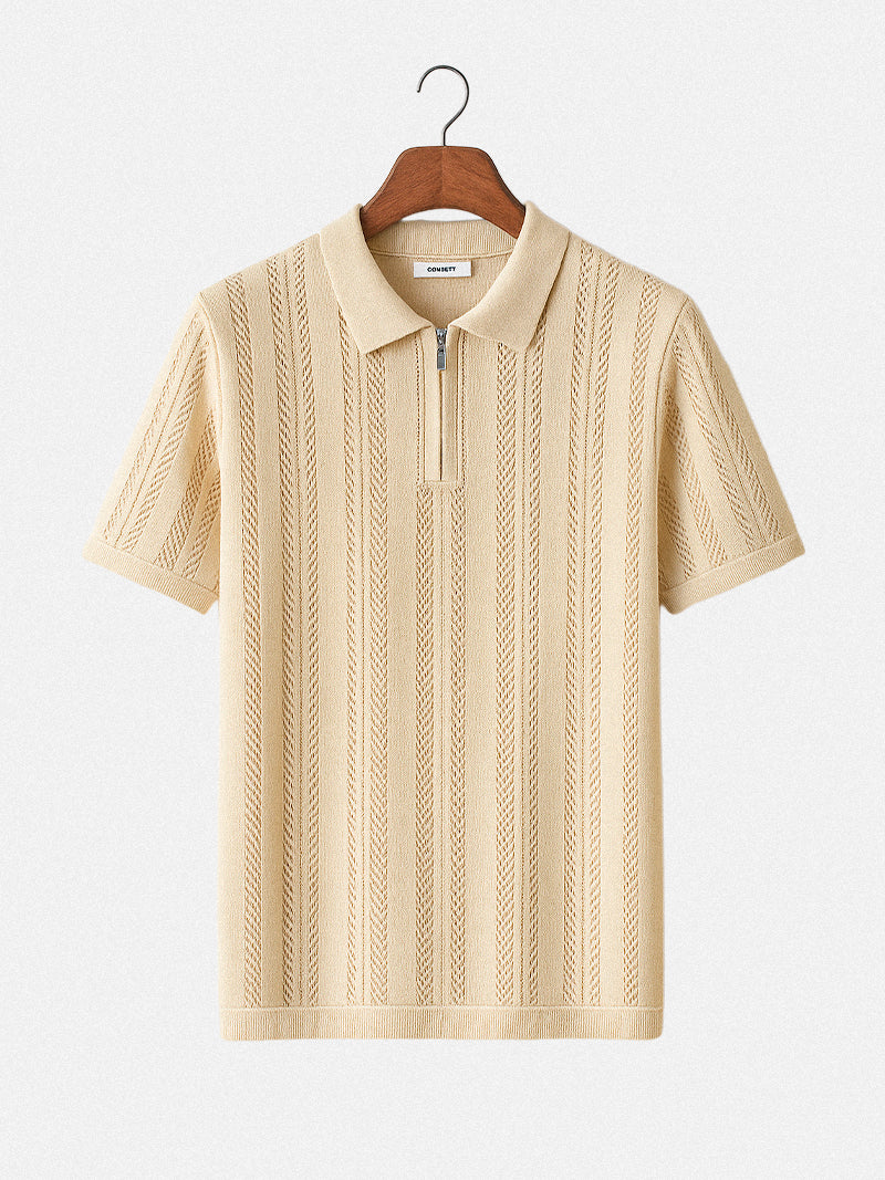 Levyn Apricot Polo Shirt