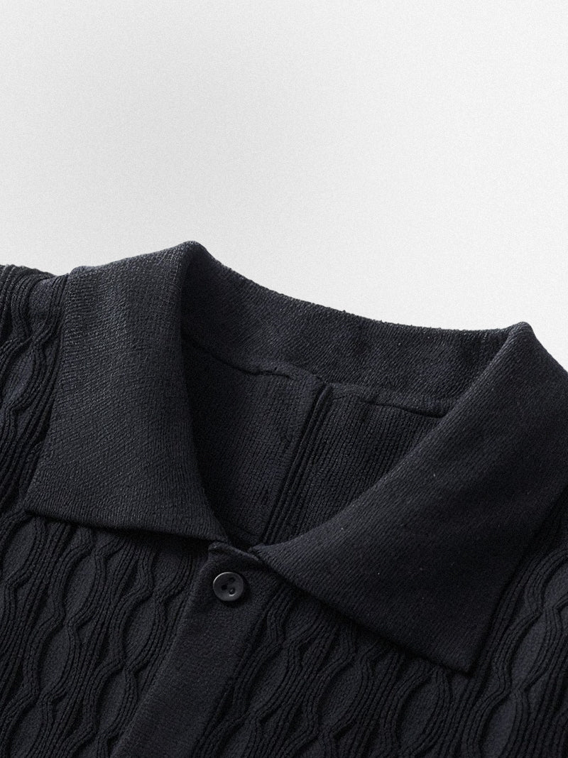 Darel Knit Shirt Black