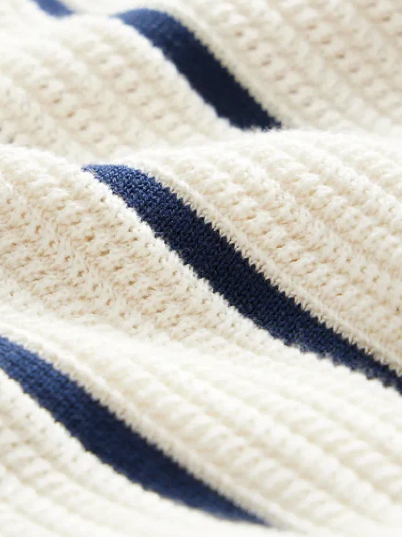 Navier Cardigan Polo Shirt