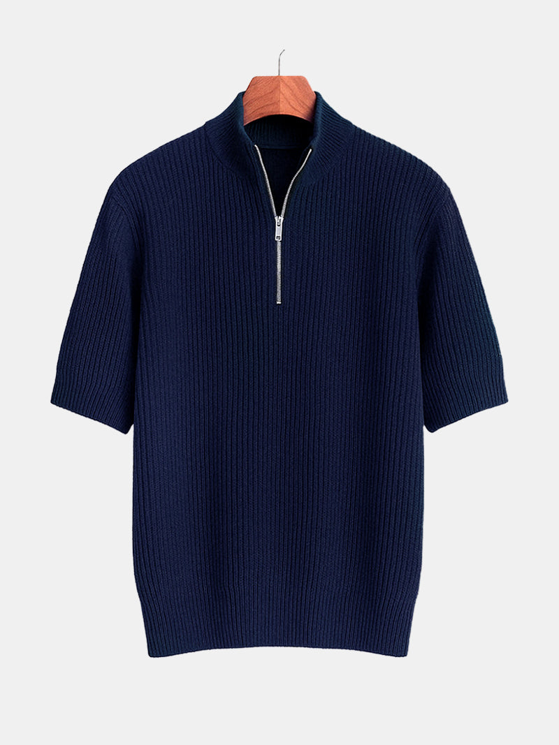 Oren Navy Blue Sweater Shirt